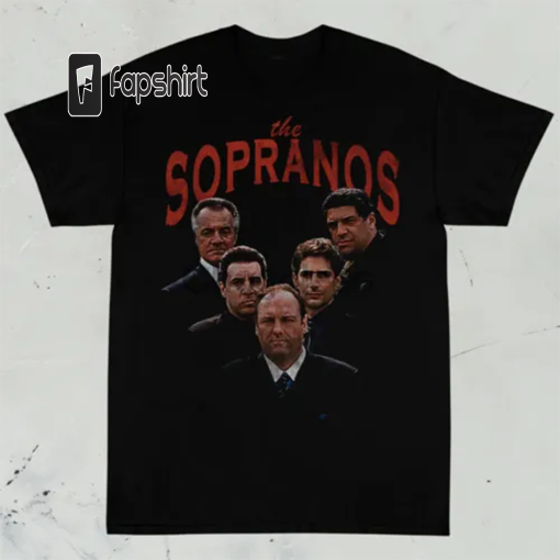 Sopranos Vintage 90s Graphic Style T-Shirt, Sopranos Shirt, Vintage Oversized Movie Tee, Unisex shirt, Movie Bootleg Gift