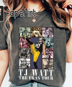 TJ Watt The Eras Tour Tshirt