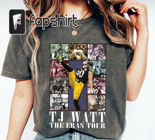 TJ Watt The Eras Tour  Tshirt