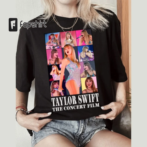 Taylor Swift The Concert Film Shirt, The Eras Tour Movie Shirt, Taylor Swiftie Shirt