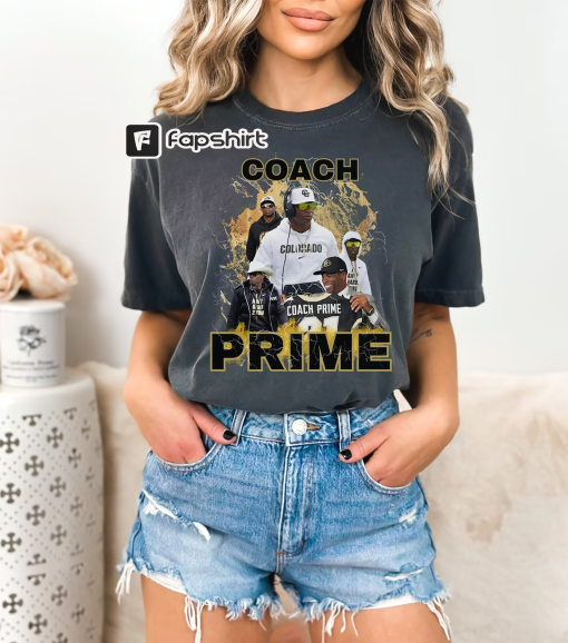 Coach Prime Vintage Bootleg Style Unisex T Shirt