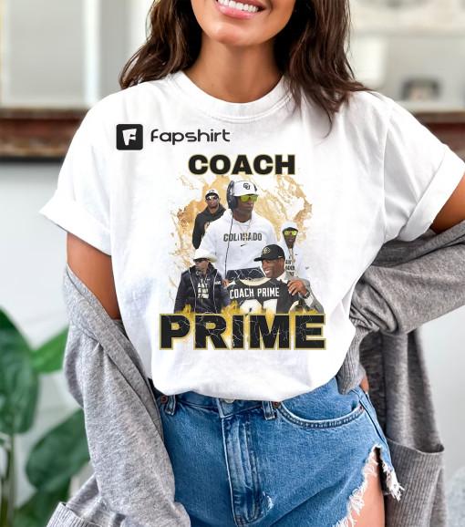 Coach Prime Vintage Bootleg Style Unisex T Shirt