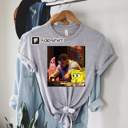 Drake Spongebob T Shirt, Concert T shirt, Champagne Papi – Certified Lover Boy,Drake -Take Care Shirt -Funny Tee- Vintage Retro Shirt, Gift