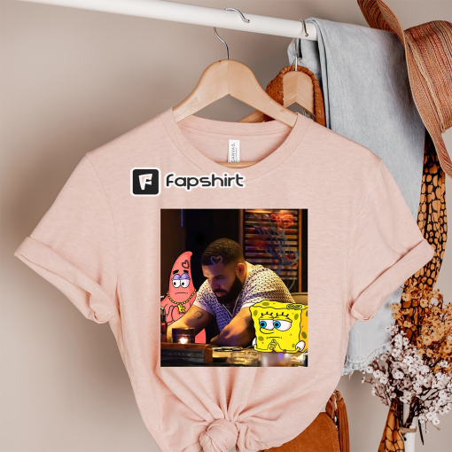 Drake Spongebob T Shirt, Concert T shirt, Champagne Papi – Certified Lover Boy,Drake -Take Care Shirt -Funny Tee- Vintage Retro Shirt, Gift