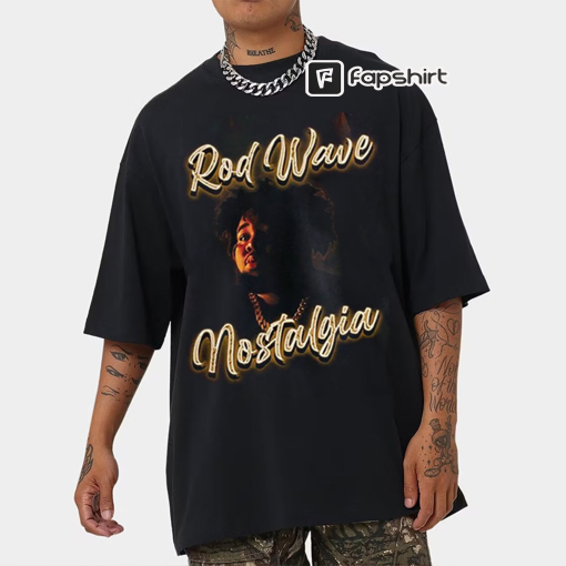 Vintage Rod Wave Nostalgia Sweatshirt, Rod Wave 2023 Tour T-Shirt, Beautiful Mind Tour, Music Concert Tee, Rod Wave Merch, Gift For Fan