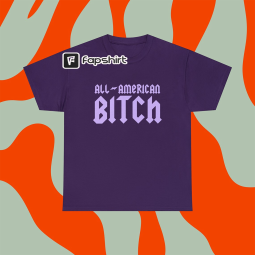 Olivia Rodrigo GUTS All-American Bitch Bootleg Y2k style aesthetic 90’s merch | 100% Cotton Unisex tee