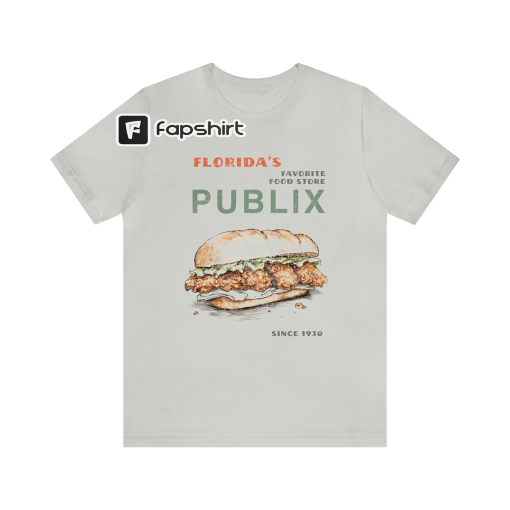 Publix Unisex T Shirt, Vintage Style, Soft Cotton Tee, Publix Sub Fans