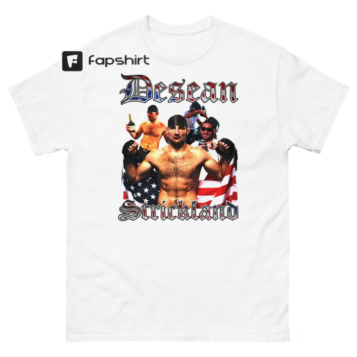 Desean Strickland T-Shirt, UFC 293 Sean Strickland tshirt ufc mma American Fighter 90s