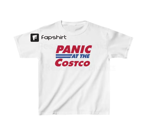 Panic At The Costco Funny Meme T-Shirt | Funny Meme Shirt