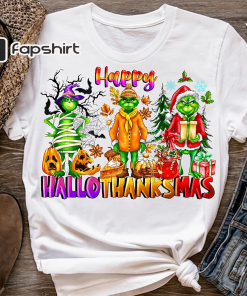 Happy Hallothanksmas , Gnomes shirt, Halloween shirt,…