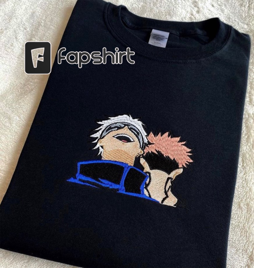 Gojo and Sku.kuna Sweatshirt Jujutsu Kaisen Gojo Anime Unisex Shirt JJK Embroidered sweatshirt