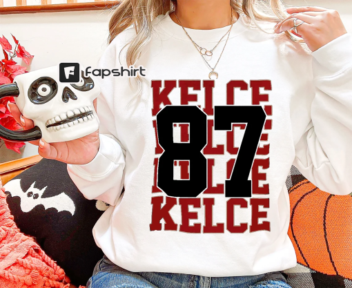 Kelce 87 Shirt, Travis Kelce Football T-Shirt, Travis Kelce Sweatshirt, American Football Fan Gift, Sunday Game Day Shirt, Football Hoodie