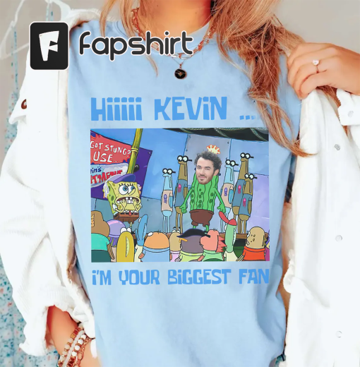 Hiiiii Kevin ….. I’m Your Biggest Fan Shirt, Kevin Jonas Shirt, Jonas Brothers Unisex Tee Shirt, Vintage 90s Kevin Jonas Tshirt