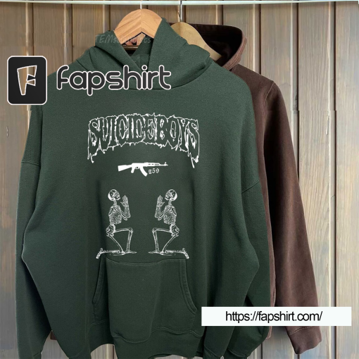 Vintage SuicideBoys AK-47 Hoodie, G59 SuicideBoys Hoodie, G59 Merch