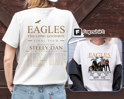 The Eagles Tour 2023 Shirts, The Long Goodbye Tour 2023 Shirt