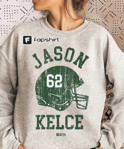 Comfort Colors Jason Kelce Philadelphia Helmet Sweatshirt,…