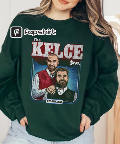 Jason Kelce & Travis Kelce Bros T-Shirt,…