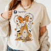 Disney Winnie The Pooh Character Halloween Comfort Colors Shirt, Halloween Castle Sweatshirt, Disney Halloween Shirt Disney Family Halloween