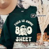 This Is Some Boo Sheet Cute Ghost Sweatshirt, Wine Around Crew Sweatshirt, Unisex Funny Halloween Ghost, Women’s Halloween Sweatshirt