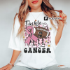 Cheer For The Cure Breast Cancer Sweatshirt, Football Breast Cancer Shirt, Pink Out Shirt , Cancer Support Squad Shirt, Warrior Shirt