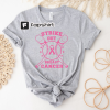 Cheer For The Cure Breast Cancer Shirt, Pink Ribbon, Football Breast Cancer Awareness Shirt, Cancer Support Squad Shirt, Warrior Shirt