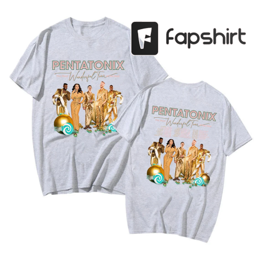 Pentatonix The Most Wonderful Tour Of The Year Shirt, Pentatonix Band Fan Shirt, Pentatonix 2023 Concert Shirt For Fan