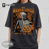 Star Wars The Mandalorian Grogu Trick or Treat Halloween T-Shirt, Star Wars Halloween Shirt, Spooky Season Tee, Halloween Matching Shirts