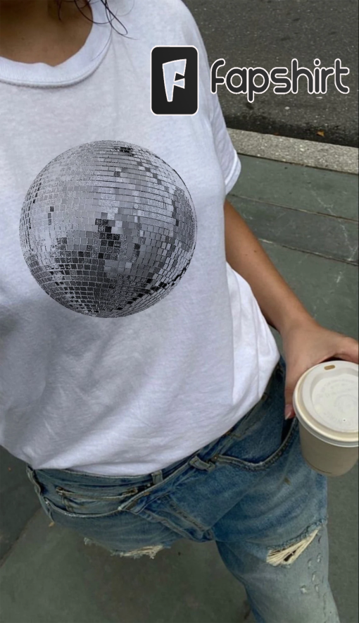 Disco Ball tee, mirrorball y2k t-shirt