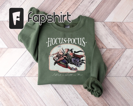 Vintage Hocus Pocus Sweatshirt, Hocus Pocus Comfort Colors Shirt, Sanderson Sisters Sweatshirt, Halloween Party Shirt, Cute Halloween Outfit