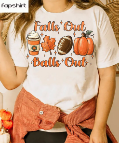 Falls Out Balls Out Football Shirt, Vintage…