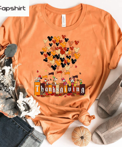 Disney Thanksgiving Shirt – Mickey And Friends…