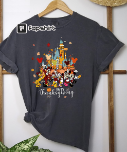 Disney Characters Thanksgiving Shirt – Happy Thanksgiving…