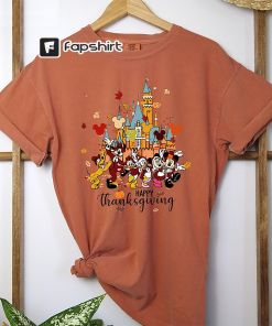 Disney Characters Thanksgiving Shirt – Happy Thanksgiving…