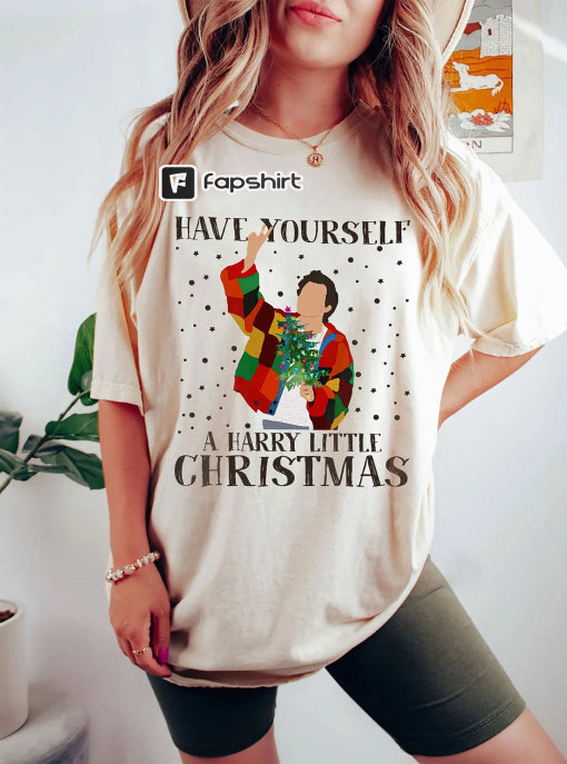 Have Yourself A Harry Little Christmas Sweatshirt, Xmas Sweatshirt, Harry Little Xmas Gifts, Harry Fan Merch, Love On Tour, Styles Merch