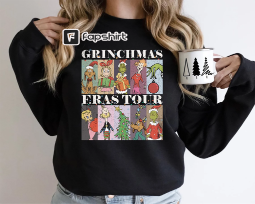 Grinchmas Eras Tour Sweatshirt, The Eras Tour Shirt, Grinch Sweatshirt, Grinch Tour Shirt, Grinchmas Sweatshirt, Grinchmas Shirt