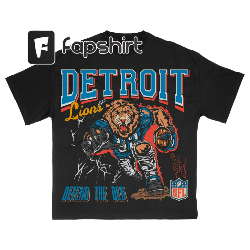 Detroit Lions “Defend The Den” T-shirt