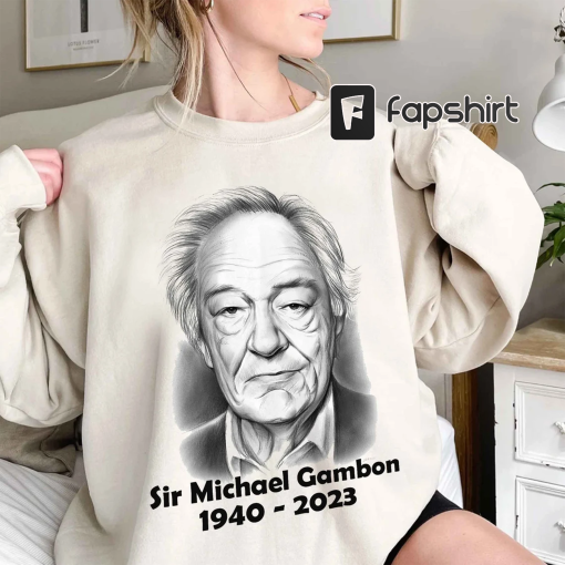 R.i.p Michael Gambon Shirt, Thanks For The Memories, Dumbledore Shirt, Harry Shirt, HP Vintage 90s Sweater, R.i.p Michael Gambon