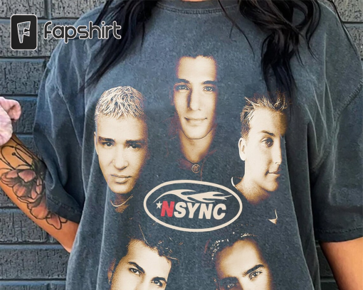 Vintage NSYNC 1999 Tour Tee Shirt, Nsync T-Shirt, Nsync Shirt Vintage, Nsync Merch