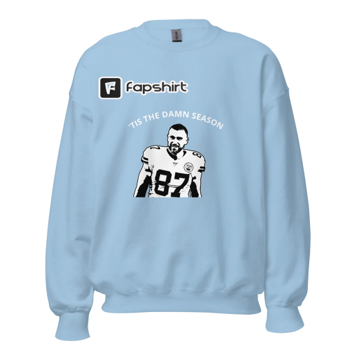 Tis The Damn Season: Taylor Swift in Evermore, Kansas City Football Season Sweatshirt, Travis Kelce Football Crewneck, Kansas City Crewneck