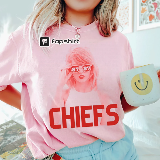 Comfort Color Team Swelce Taylor Swift Shirt, Travis Kelce , Pigment Dyed Tee