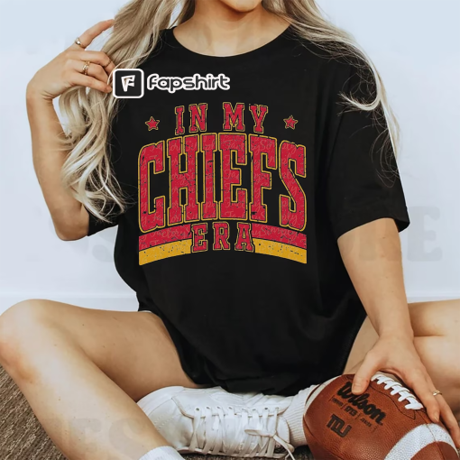 Comfort Colors In My Chiefs Era Sweatshirt, T-Shirt, Hoodie, American Football, Gift For Fan