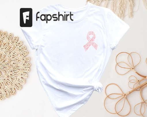 In October We Wear Pink Ribbon T-shirt, Cancer Awareness Shirt, Cancer Survivor T-shirt, Cancer Fighter Shirt, Cancer T-shirt, Breast Cancer