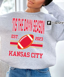 Kansas City Football Sweatshirt Taylor Tis The…