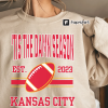 Kansas City Fan Sweatshirt, Number 87, ‘Tis the Damn Season Crewneck, Football Sweatshirt, Fall Vibes, Football Season, Swiftie Football