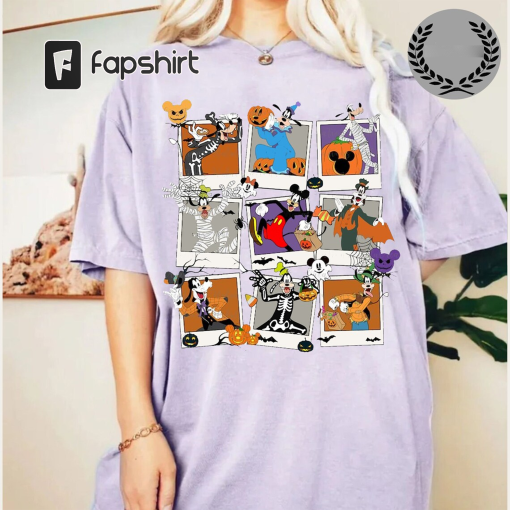 Happy Halloween Goofy Shirt, Disney Goofy Shirt, Mouse And Friends Halloween Shirt, Mickey Not So Scary