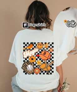 Checkered Y2K Orioles tshirt, Lets go Os,…