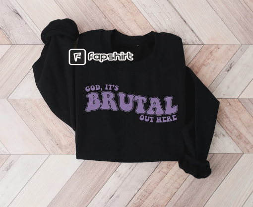 God Its Brutal Out Here Sweatshirt, Olivia Rodrigo Merch, Olivia Rodrigo Shirt, Olivia Rodrigo Guts, Olivia Rodrigo Sweatshirt, Guts Album