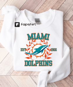 Retro Miami Dolphins Game Day Sweatshirt, Football…