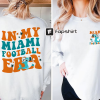 Miami Dolphins Sweatshirt, Miami Football Shirt, Miami Dolphin Football T-shirt, Dolphin Football Tee, Miami Dolphins Gift,American Football