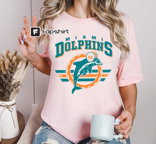 Miami Dolphins Sweatshirt, Miami Football Shirt, Miami Dolphin Football T-shirt, Dolphin Football Tee, Miami Dolphins Gift,American Football